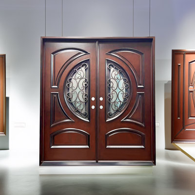 Elegant Exterior Composite Door Ar05c Openable Window (Rh W72*h80)
