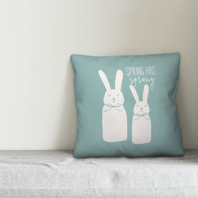  Spring Has Sprung Throw Pillow