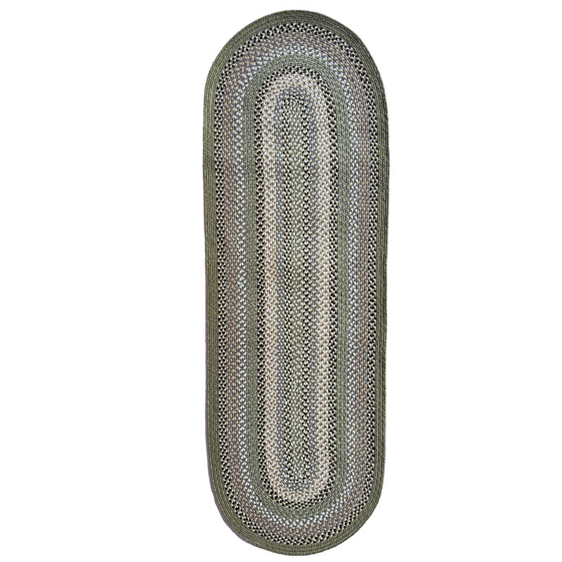 Lorman Indoor / Outdoor Rug, Oval 2' x 6'