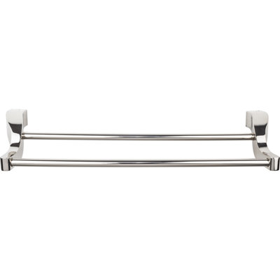 Aqua Double 31 1/4" Wall Mounted Towel Bar