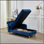 Chaise longue moderne avec revêtement en velours-1558705434