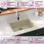 Belfry Kitchen Lenora 510mm W Single Bowl Stone Drop-In Kitchen Sink-81263736