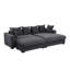 Canapé modulaire rembourré 4 pièces Duke