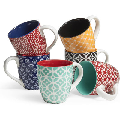Ensemble de tasses à café en porcelaine avec tasses à thé et poignée pour homme