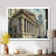«Beige Banks Architectural In New York I», impression d'art mural Banks-10475138-10475160