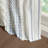 Mamie 50" Cotton Printed Curtain Panel With Chenille Stripe And Lining-605198841-605198842