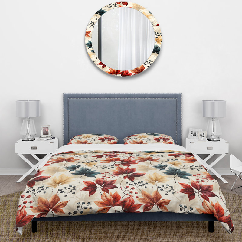 Ensemble de housse de couette rouge et bleu, Housse de couette pour très grand lit et 2 très