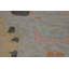 Grand tapis bleu indien à motif floral Oushak 12 x 15