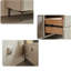 Meuble télé minimaliste en bois massif de style américain-105339730