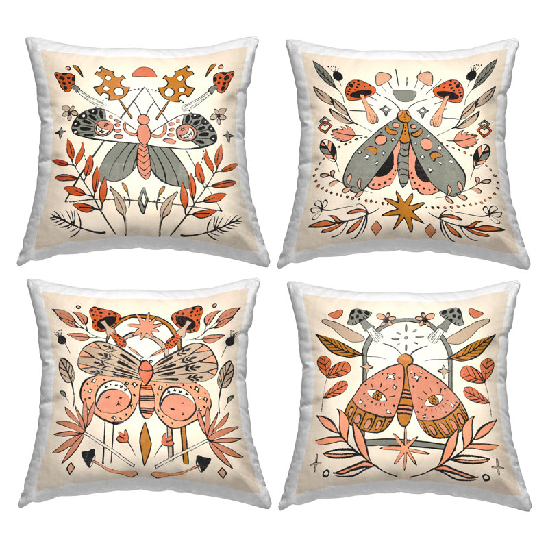 Mahendra Polyester Throw Pillow