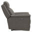 Fauteuil inclinable électrique gris zéro gravité