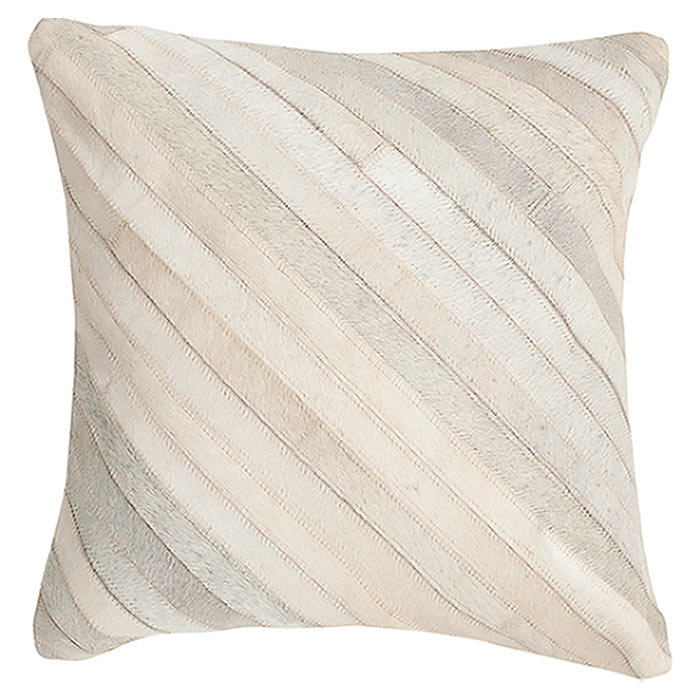  Coussin Whitchurch, 18 po x 18 po, Blanc