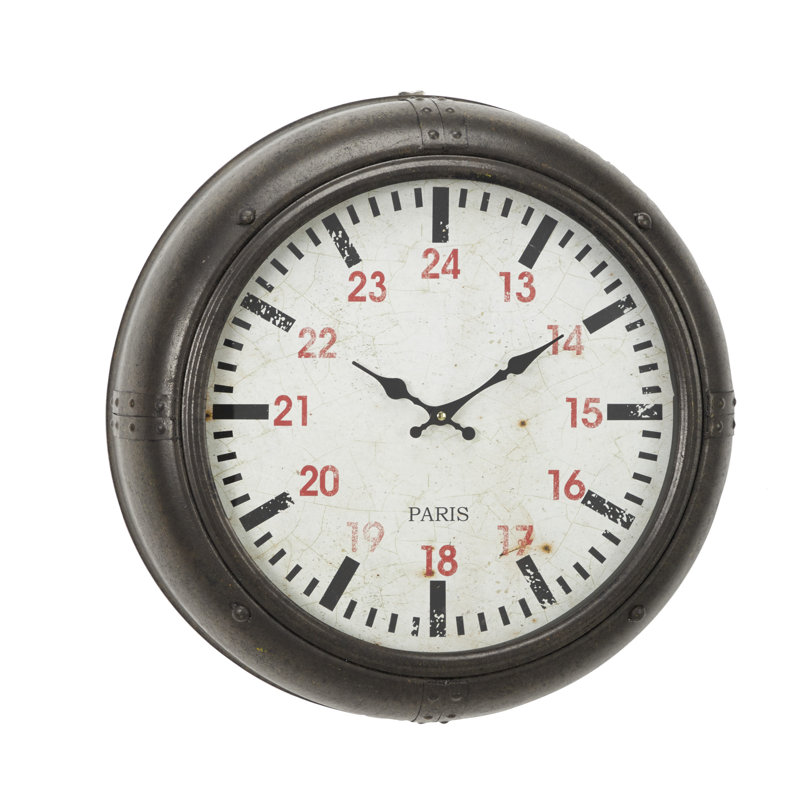 Ragland Metal Wall Clock