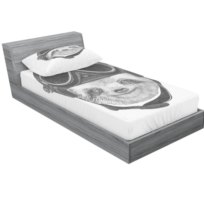 Microfiber Sheet Set, Twin XL Sheet Set with Fitted Sheet