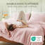 Ensembles d'édredon pour lit simple - ensemble de literie 2 pièces en molleton rose moelleux, esthétique rayée confortable pour les chambres modernes et les chambres d'amis, décoration intérieure de luxe toutes saisons-114316016-122269094