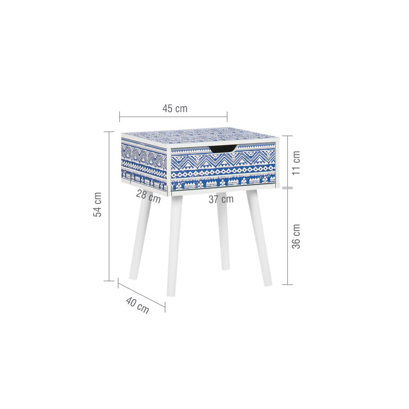 Meranda MFC Bedside Table