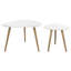 Ensemble de tables basses 2 pièces Chay