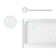 Laredo 48'' W 36'' D Rectangular Single Shower Base
