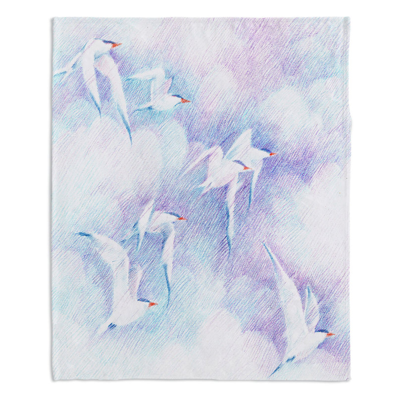 Couverture sherpa douce swift, l 51 po x L 60 po