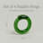 over&back Hand-Shaped Glass Napkin Rings - Decorative Dining Table Decor-102477720