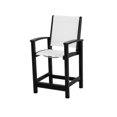 POLYWOOD Coastal Counter Chair