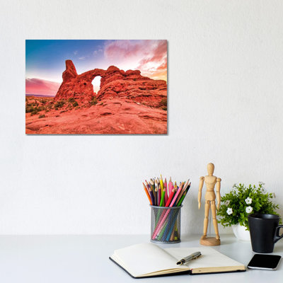 Natural Desert Arch by Mark Paulda - Print on Canvas