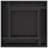vidaXL Fire Pit Black 31.50 x 31.50 x 15.75 in Steel-1586160572-1586160563