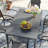 6-Person Rectangular Patio Dining Set With Stackable Textilene Chairs-474402496