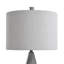 Lampe de table grise 31 "Bartlett