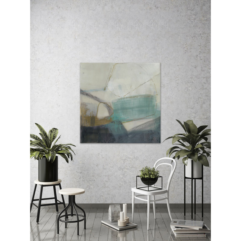 Tusk I - Wrapped Canvas Painting, 102cm H x 102cm W x 4cm D