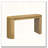 Curved Design Console Table with Unique Vertical Stripe Design-84215420