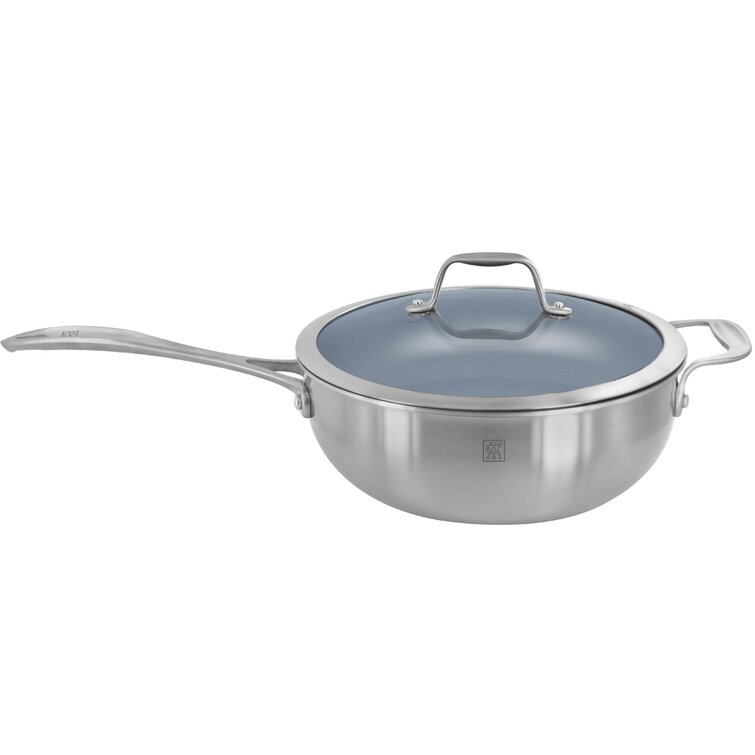 Zwilling JA Henckels Spirit 4.6 Qt Non-Stick Specialty Saute Pan with Lid &  Reviews