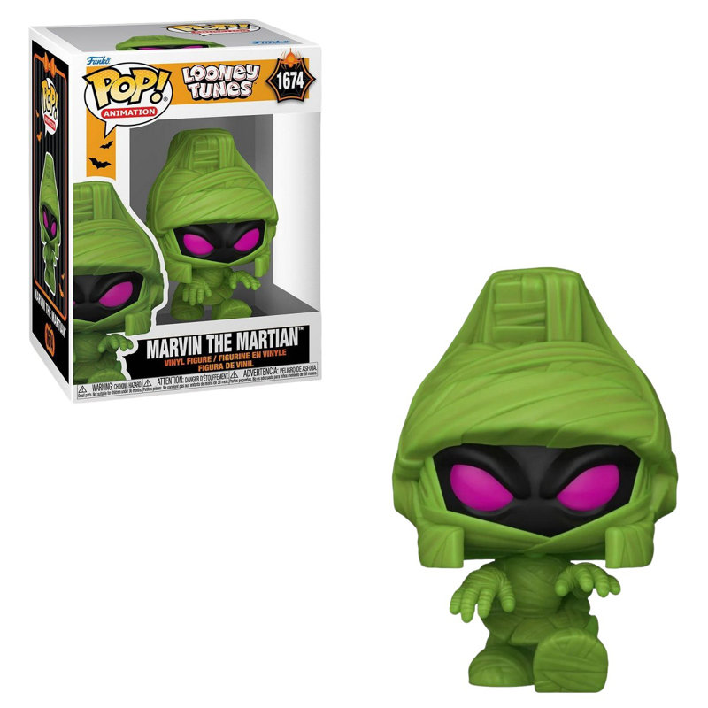 Funko Pop! Looney Tunes - Halloween Marvin le Martien (Momie) # 1674