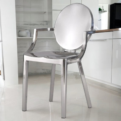 Chaise en métal Haines