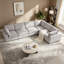 Canapé modulaire rembourré avec coussins Nuccio-131635746