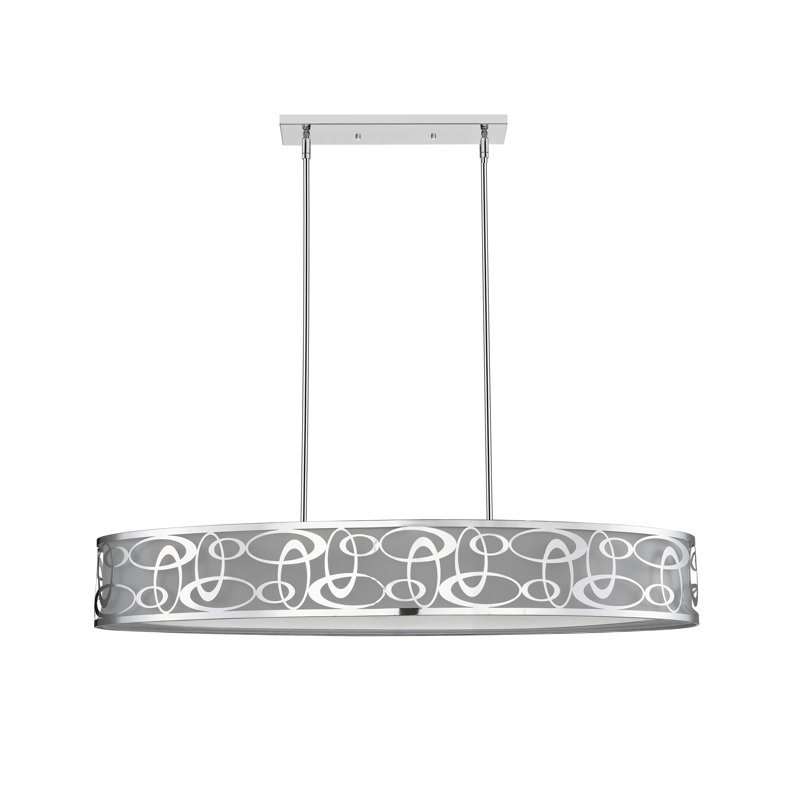 Tomasini - Light Kitchen Island Pendant, Chrome