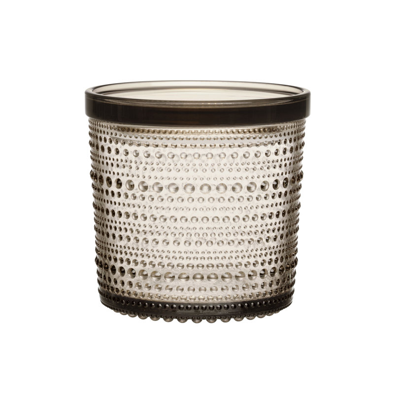 Kastehelmi Linen 4.48" Indoor / Outdoor Glass Jar