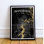 Jacksonville City Map - No Frame Print-1835174600