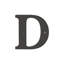 Deltana RL4D-CR003 4" Residential Letter D; Lifetime Brass Finish-1943893368