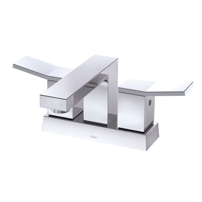 Robinet de salle de bain central avec drain Avian, Chrome