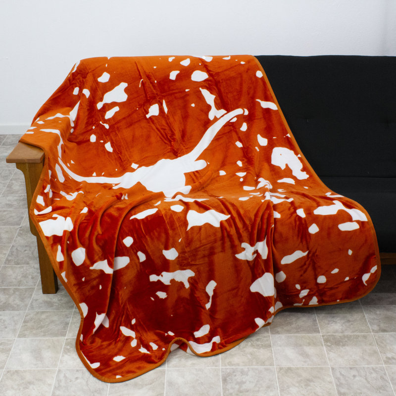 NCAA Knitted Throw Blanket, Texas
