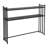 2-Tier Desk Shelf Desktop Storage Organizer Rack Iron Tabletop Display Stand for Office Study Bedroom Desktop Organization