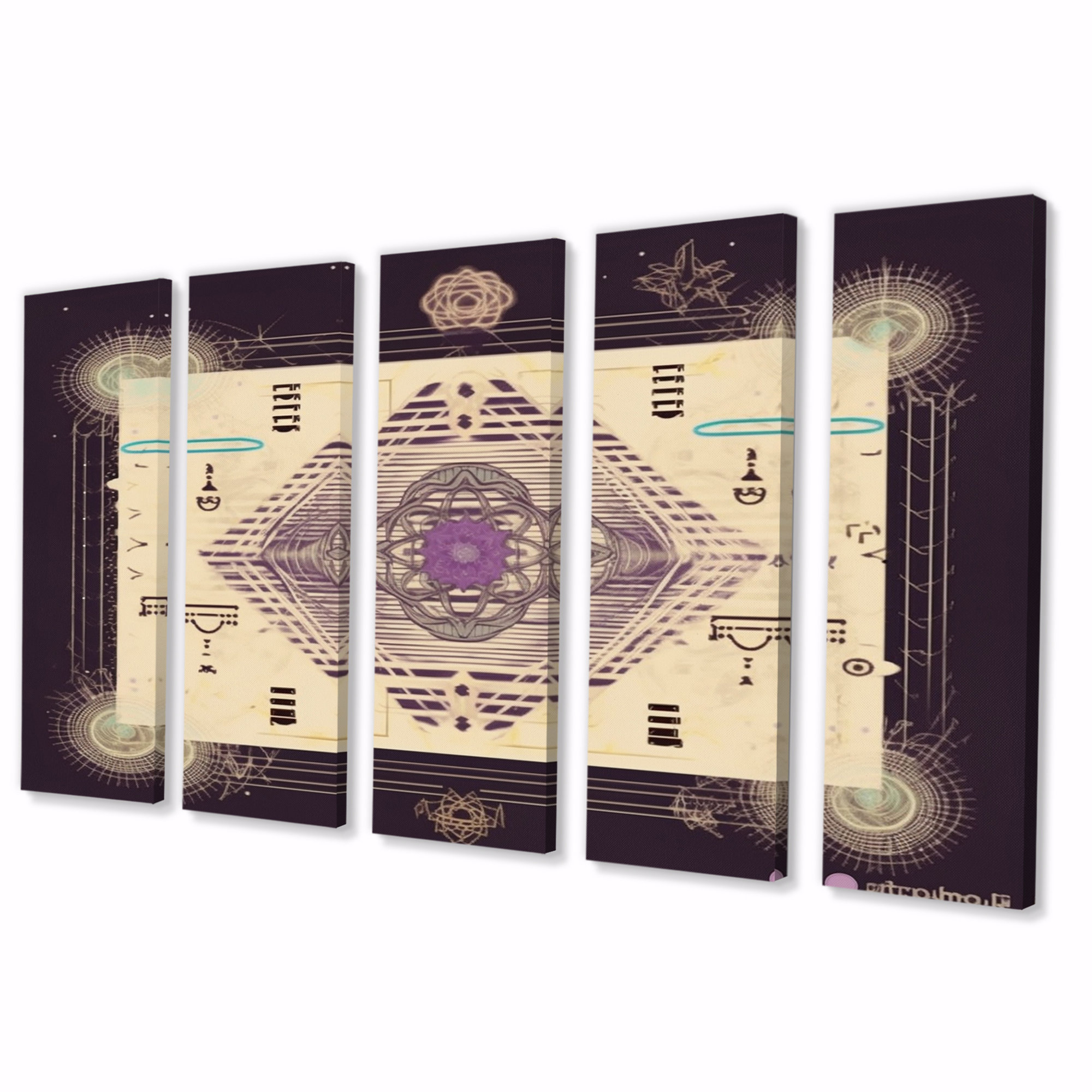 Bungalow Rose Sacred Invocation Vintage Mandala II - Christianism ...