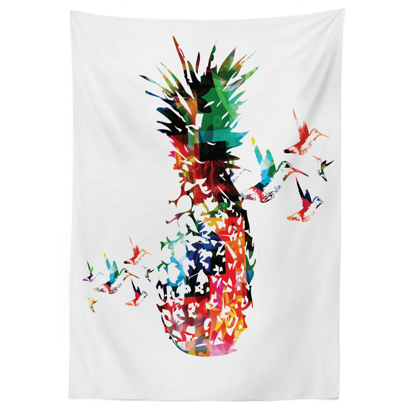 Pineapple Tablecloth, 90" L x 60" W