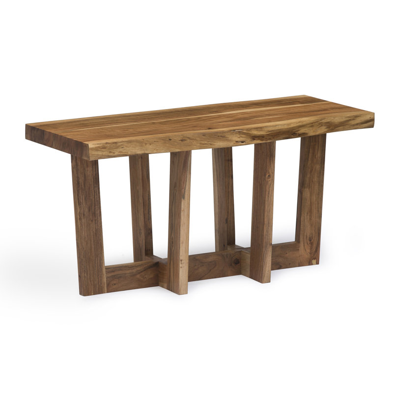 Solid Wood Bench, 45.72cm H x 91.44cm W x 35.56cm D