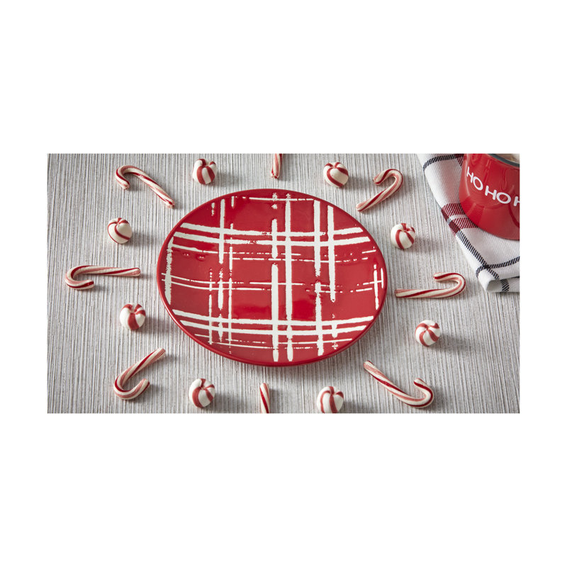 Plaid App Plate