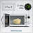 Nostalgia Retro 0.9 Cu. Ft. Microwave Oven, 800 Watts-88929983