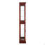 Armoire lumineuse Curio avec tablettes réglables-1585724746