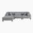 4-Piece Modular Sectional Sofa Set-1218644331