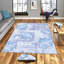 Tapis de couloir élégant (39,4 po x 78,7 po), 100% polyester, d'une hauteur de poils de 0,3 po | Antibactérien, antidérapant, dessous lavable à la machine | Imprimé numérique 3D, durable et doux pour la décoration intérieure-712380198